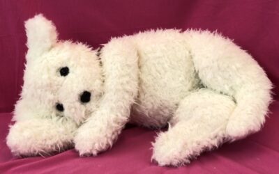 Sew expressive posable pups for entertainment and big cuddles