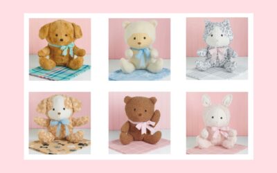 Sew Cute and Cuddly baby animals with blankies