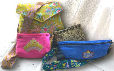 Sew hands-free pouches for work, play, and on the go!